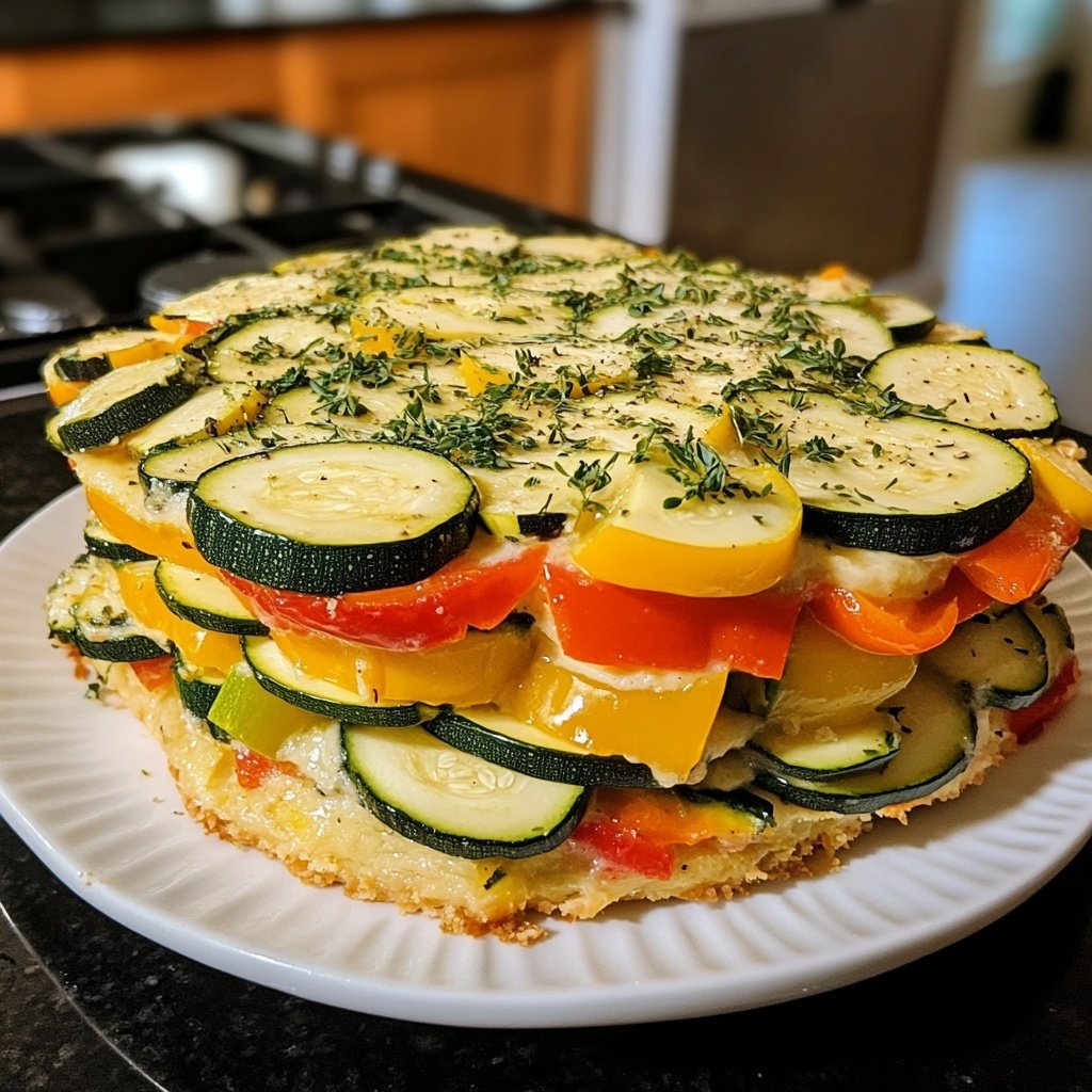 Gemüseauflauf mit Kräutern