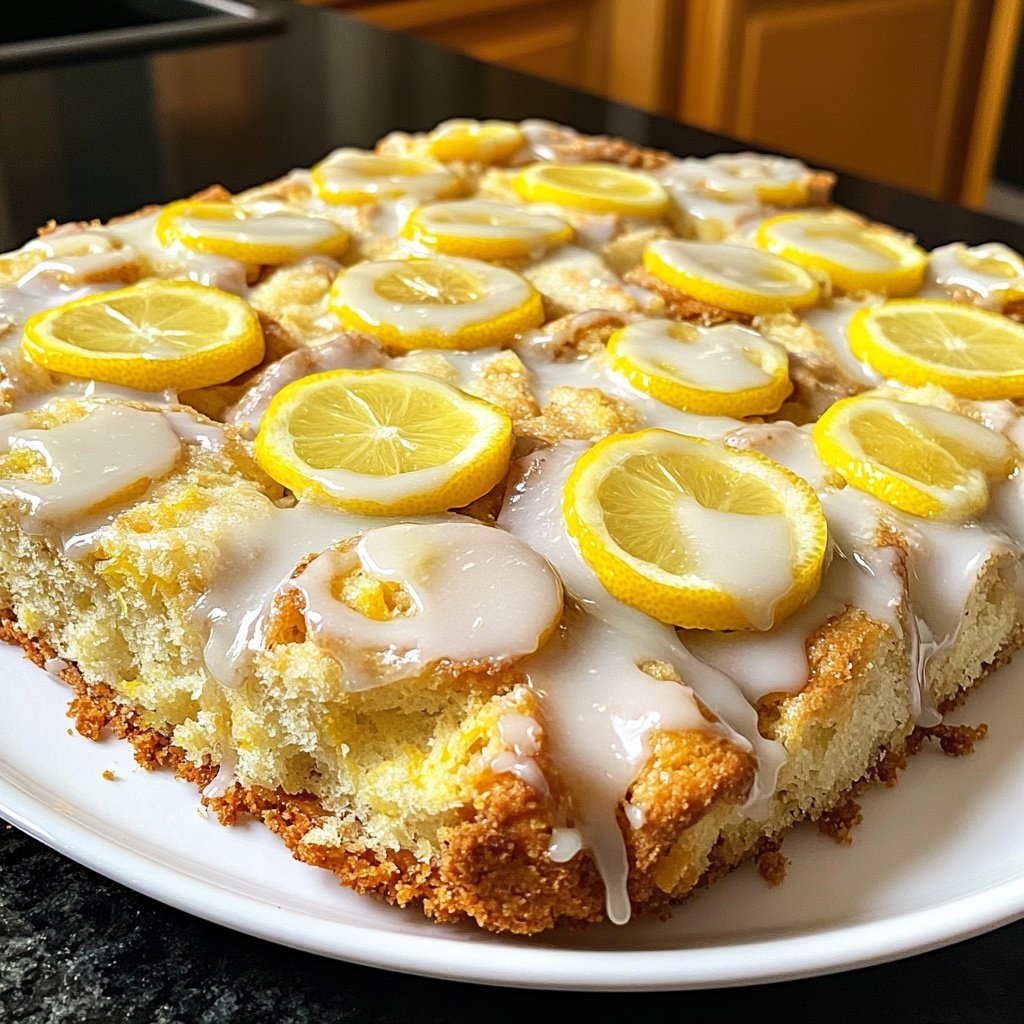 Zitronenkuchen locker