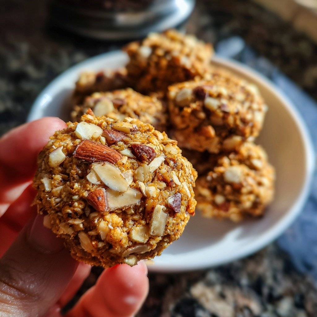 Protein Bällchen mit Nüssen