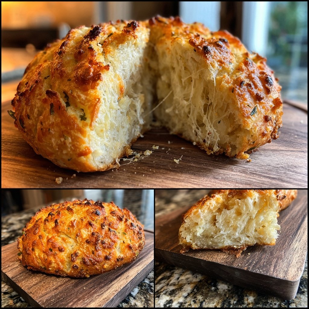 Zupfbrot Mit Knoblauchkruste