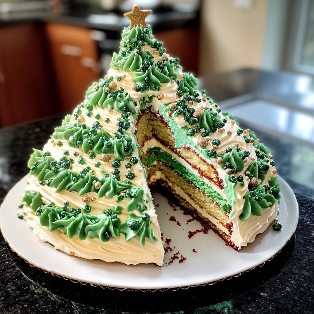 Weihnachtsbaum Kuchen