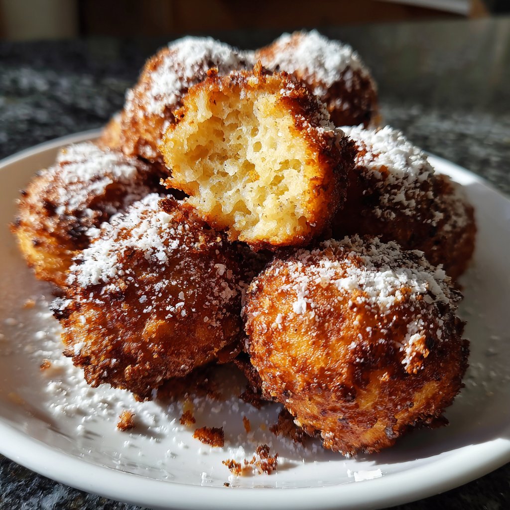 Quarkbällchen aus dem Airfryer ohne Zucker