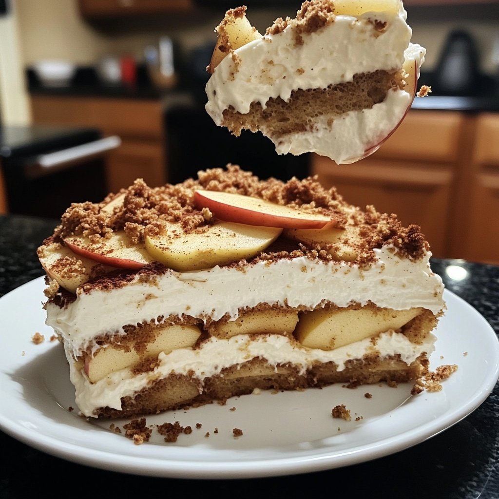 Bratapfel Spekulatius Tiramisu
